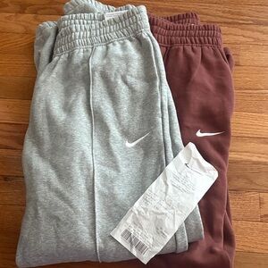 Nike Kids Gray and Brown Joggers 🚨NEVER BEEN WORN!🚨 new with tags + receipt